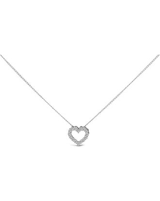 House of Brilliance Haus Of Brilliance 14K 0.50 Ct. Tw. Lab-Grown Diamond Pendant Necklace