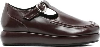 Nicole Saldanã Mocassini con fibbia - Marrone