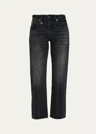 R13 BF Low-Rise Jeans