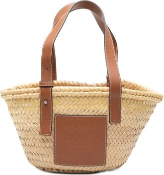 Loewe Pre-owned Loewe Small Raffia Anagram Basket Tote Ladies V0194S06NRAQ7QR2