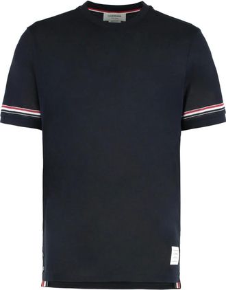 Thom Browne Hombre, Camisetas, Azul, Talla: XL