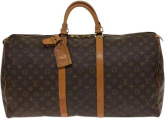 Louis Vuitton Pre-owned Weekend Bags, unisex, Brown, Size: ONE SIZE Pre-owned Weekend Bag