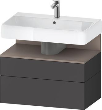 Duravit Duravit Qatego Mueble Bajo Lavabo, 1 Extra&iacute;ble Y 1 Caj&oacute;n
