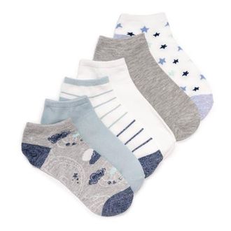 Muk Luks Womens Low Cut Novelty Socks, 6 Pair Pack in Celestial at Nordstrom