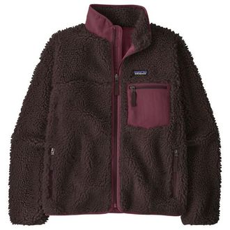 Patagonia Classic Retro-X Jacket Fleecejacke f&uuml;r Damen | schwarz/braun