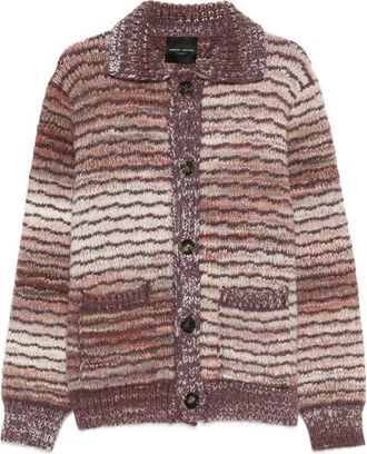 Roberto Collina Striped Cardigan