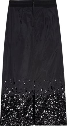 Luisa Cerano Midi Jurk - Dames - Midirokken - Zwart - XL - Rokken