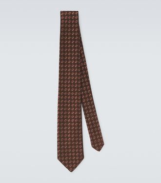Charvet Silk jacquard tie