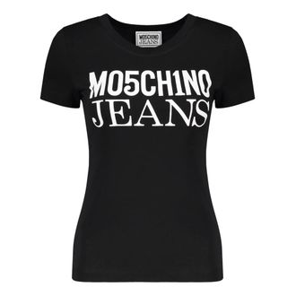 Moschino Classic Short-Sleeve T-Shirt - female - Moschino - T-Shirts - Black - 2XS - Tops