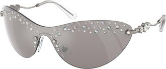 Swarovski SK7023 40096G Womens Sunglasses Gunmetal Size 137