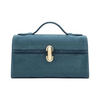 Savette Symmetry Pochette - Dames - Tassen - Blauw - Maat: ONE Size