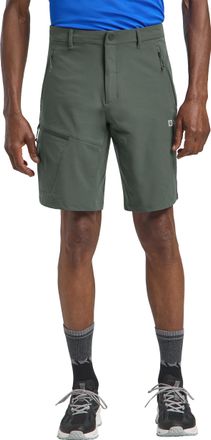 Jack Wolfskin Shorts JACK WOLFSKIN PICO TRAIL SHORTS M, Herren, Gr. 46, N-Gr, gr&uuml;n (slate gr&uuml;n), Obermaterial: 100% Polyester, Hosen Shorts