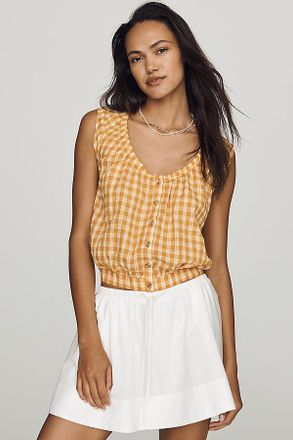 Pilcro Sleeveless Bubble Top
