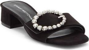 Stuart Weitzman Sloane 35 Slide Sandal in Black at Nordstrom Rack, Size 6.5