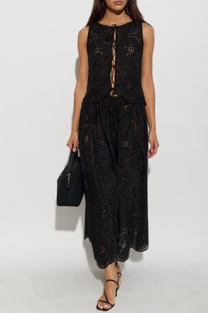 Matteau Lace Top, Womens, Black