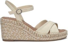 Lucky Brand Candyr Platform Wedge Sandal in Vanilla at Nordstrom Rack, Size 11