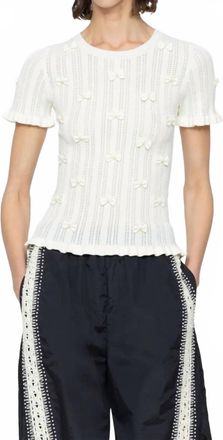 Sea New York Alberta Top In Cream