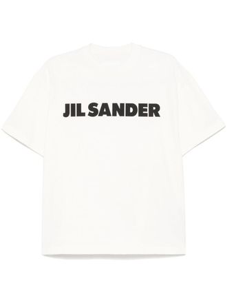 Jil Sander Logo Cotton T-Shirt