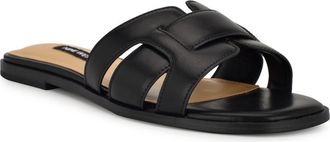 Nine West Germani Slide Sandal in Black at Nordstrom, Size 10.5