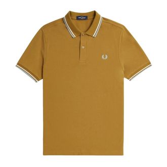 Fred Perry Heren, Tops, Bruin, Maat: XL Katoen