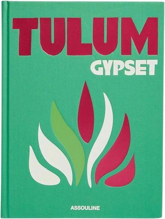 ASSOULINE Home, unisex, Groen, ONE Size, Green paper Tulum Gypset