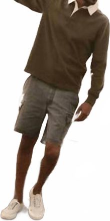 Taylor Stitch Scout Cargo Short In Burnt Olive Ripstop