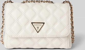 Guess Handtasche mit Tragehenkel Modell GIULLY in Gold, Größe 1