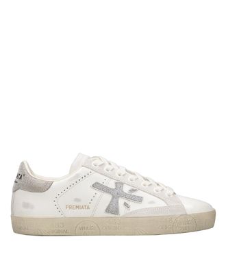 Premiata Sneakers White+Silver