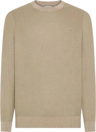 Sun 68 Heren, Truien, Beige, Maat: XL Katoen