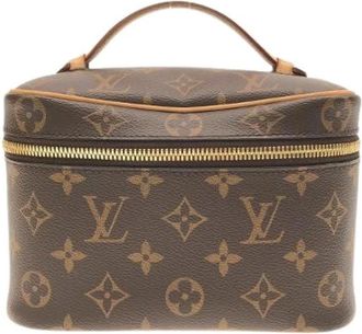 Louis Vuitton Pre-owned Mini Bags, male, Brown, Size: ONE SIZE Pre-owned Monogram Vanity Case