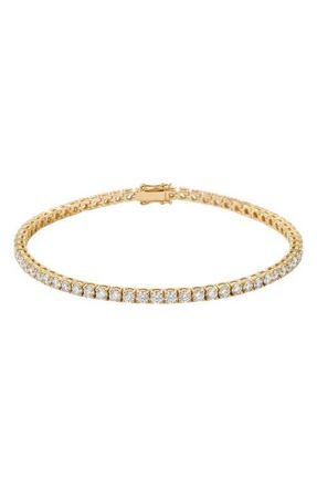 The M Jewelers NY The Pav&eacute; Tennis Bracelet in Gold at Nordstrom, Size 6.5