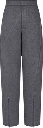STUDIO TOMBOY mid-rise tapered trousers - Grey