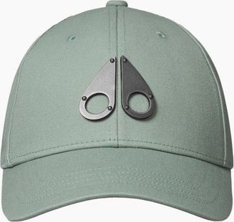 Moose Knuckles Mens Moose Knuckles Logo Icon Cap S1-26 1909 Dusty Jade - Green - Size: ONE size
