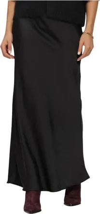 Notre-V Rokken, Dames, Zwart, 2Xl, Leer, Nv-Inna Maxi Rok