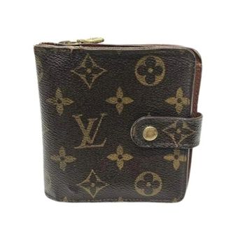 Louis Vuitton Pre-owned Monogram Portemonnee - Dames - Vintage Accessoires - Bruin - ONE Size - Vintage