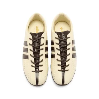adidas Perforated Calf Leather Sneakers - Brown