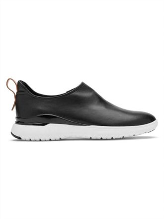 Rockport Womens Total Motion Sport High Slip On Sneakers In Black