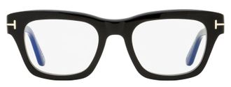 Tom Ford TF6036-B Blue Block Signature Eyeglasses - Black