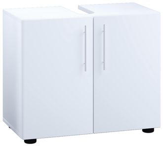 VCM Gabinete De Lavabo De Madera Vcm Gabinete De Ba&ntilde;o Dimensiones: Al. 51 X An. 60 X P. 30 Cm 2 Puerta De Torneado Muebles De Ba&ntilde;o Modernos - Flandu Ll (b
