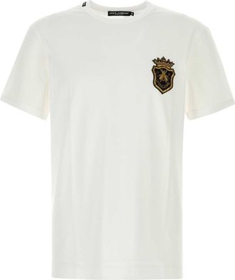 Dolce & Gabbana White Cotton T-shirt