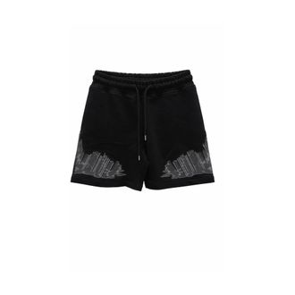 Marcelo Burlon Casual Shorts, male, Black, Size: XS Short Shorts