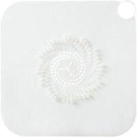 OEM Herramienta De Silicona Para Limpiar Desag&uuml;es De Ducha - Apta Para Ducha Y Ba&ntilde;era - 1 Pieza, Blanca - Crezuo