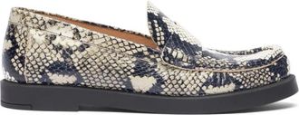 Stuart Weitzman Blake Loafer - Dames - Loafers - Beige - 37 EU - Schoenen