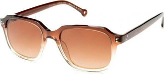 Hally & Son Womens HS741S04 51 Sunglasses - Brown - One Size