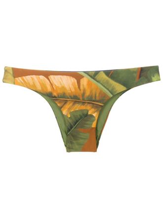 Lenny Niemeyer Banana low-rise bikini bottoms - women - Polyamide/Spandex/Elastane - G - Green