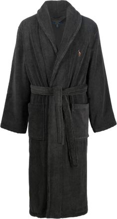 Polo Ralph Lauren Robes - Heren - Badjassen - Grijs - S/M - Nachtkleding