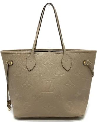 Louis Vuitton Tweedehands Canvas Louis Vuitton tassen - Dames - Vintage Shopper - Beige - ONE Size - Vintage