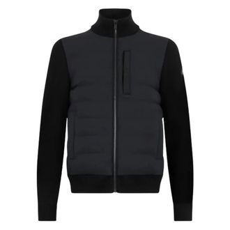 Moose Knuckles Light Jackets, male, Black, S, Hybrid Kamet Jacket in Black