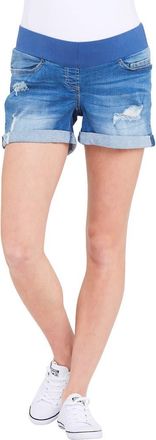 Ripe Baxter Boyfriend Short in New Blue at Nordstrom, Size X-Small