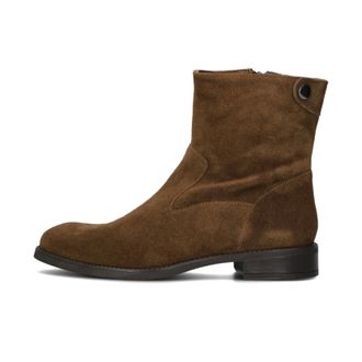 Unisa Schoenen, Dames, Beige, 39 EU, Taupe Enkellaarzen Belfin